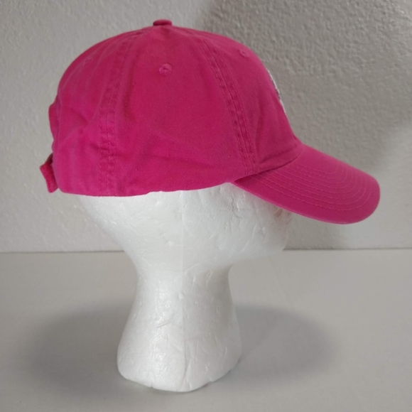 Browning Buckmark Logo Women's Pink Baseball Cap Hat Lightweight Activewear - Picture 2 of 7